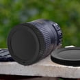 thumbnail image 4 of SEWACC 4Pcs Camera Lens Caps Protection from Dirt Black ABS for Photography, 4 of 8