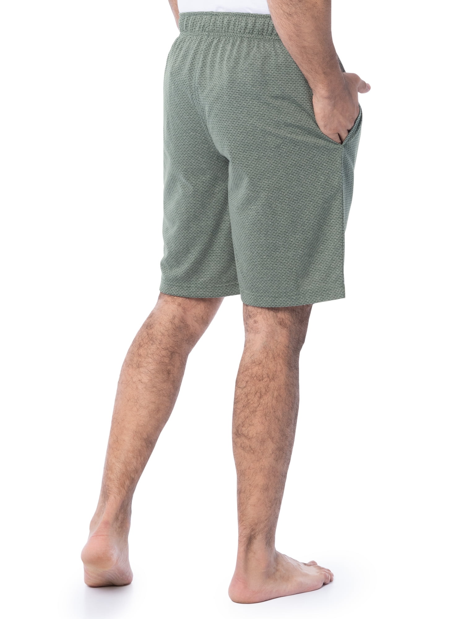 Fruit of the Loom Men's and Big Men’s Breathable Mesh 2-Pack Knit Sleep Pajama Short, S-2XL
