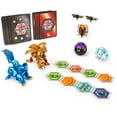 thumbnail image 3 of Bakugan Baku-Gear 4-Pack, Dragonoid Ultra with Baku-Gear and Howlkor Ultra, Collectible Action Figures, 3 of 9