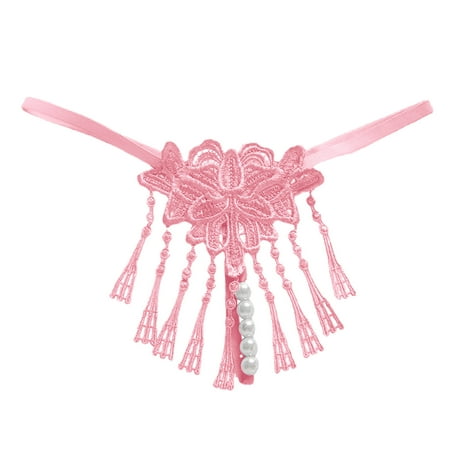 

Panties For Women Lace Cutout Soft Mid Waist Boxer Underwear