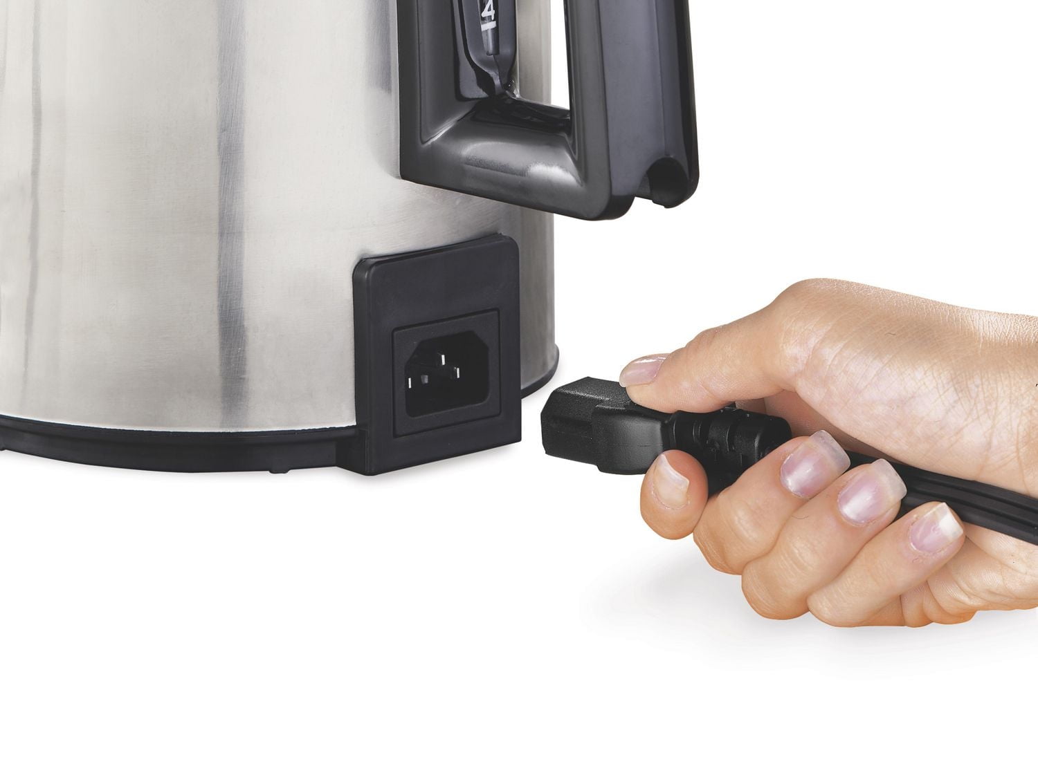 Percolateur 12 tasses en acier inoxydable de Hamilton Beach 40619CR