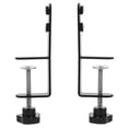 thumbnail image 1 of OUNONA 2Pcs Mount Clamp Desktop Pegboard Stand Black Tool Organization Workshop, 1 of 8