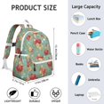 thumbnail image 6 of Pioneer Flower Backpack for School,Cute School Bag,Schoolbag with Adjustable Shoulder Straps & Padded Back,13.4"x11"x4.7", 6 of 6