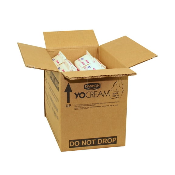 Yocream Mango Tango Soft Serve Sorbet Mix, 64 Ounce -- 6 per case.