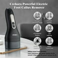 thumbnail image 6 of Rechargeable Electric Foot Callus Remover - Waterproof Pedicure Tool for Hard, Cracked, Dry Skin, 6 of 7