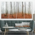 thumbnail image 1 of Forêt d'Automne avec Arbres dans la Brume - Grande Oeuvre sur Toile de Forêt, 1 of 3