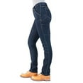 thumbnail image 2 of Dovetail Workwear Maven Slim, Slim Leg Fit, Cargo Pants for Women, 10 Functional Pockets, Stretch Indigo Denim, 2 of 4