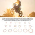 thumbnail image 4 of Copper Washers Assorted Kit, Long Lasting Metric Copper Sealing Washers Portable  for Boats for Motorcycles, 4 of 7