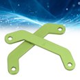 thumbnail image 1 of Front and Rear Bulkhead Tie Bar, RC Car Bulkhead Tie Bar Improve Overall Performance 2PCS Wear Resistant Aluminum Alloy  for 1/10 Remote Control Car Green, 1 of 7