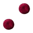 thumbnail image 3 of Decodeary Ajouter une Touche d'Élégance Coussin Décoratif Coussin Simple Coussin Oreiller Coussin Rouge Vin 35CM 2ensemble, 3 of 6