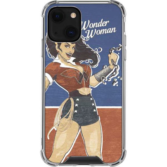 Skinit DC Comics Wonder Woman Bombshell iPhone 13 Clear Case