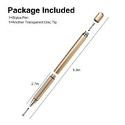 Universal Stylus, TSV Stylus Pen Compatible with Apple iPad, 2 in 1 Precision Series Disc Stylus Touch Screen Pens, Fine Point Digital Stylus Pen, Capacitive Stylus for Touch Screen Devices
