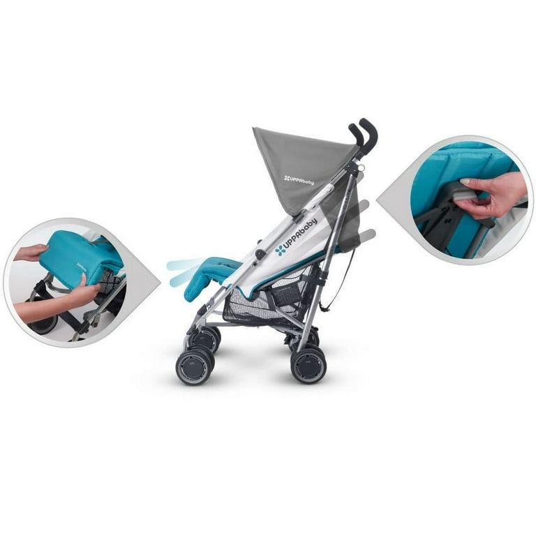 UPPAbaby G LUXE Stroller Sebby Teal Silver Walmart
