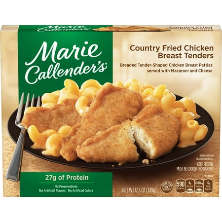 Marie Callender's Frozen Dinner, Country Fried Chicken Breast Tenders, 12.3 Ounce - Walmart.com