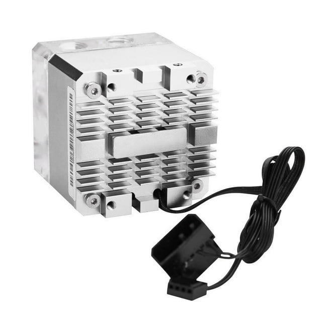 Computer Pump, CPU Water Cooling Pump 800L H Flow Rate 3.5M Head 3000RPM Fast Heat Dissipation Integrated Tank