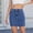 Blue, variant on Skirt for Women Denim On Blue Fashion Casual Spring And Summer New Style Washed Split Denim Hip Skirt Short Skirt