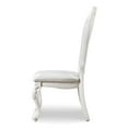 thumbnail image 4 of Bowery Hill Modern Faux Leather Side Chairs in White (Set of 2), 4 of 16