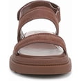 thumbnail image 3 of Naturalizer Women's Attract Slingback Platform Sandal Cappuccino Brown 9M, 3 of 5