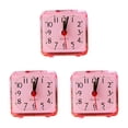 thumbnail image 1 of jesticaly Pointer Alarm Clock Decoration Bedside Table Clocks Travel School Kitchen Cooking Baking Work Timer Gift Home Decor Red 3Set, 1 of 6