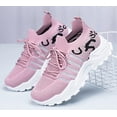 thumbnail image 2 of Women's Fashion Hiking Shoes Breathable Mesh Sneakers Comfortable Casual Sports Shoes Light for Women, 2 of 11