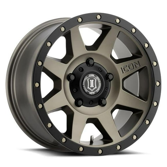 Icon  17x8.5 5 On 5 Bolt Pattern Wheel, Bronze
