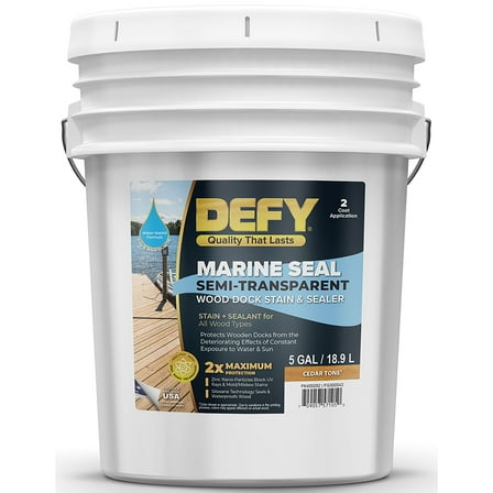 Marine Seal Dock Stain & Sealer Cedar Tone 5gal
