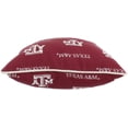 thumbnail image 2 of Texas A&M Aggies College Covers Indoor or Outdoor Decorative Pillow 16 in x 16 in, 2 of 3
