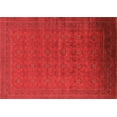 thumbnail image 1 of Ahgly Company Indoor Rectangle Oriental Orange Industrial Area Rugs, 2' x 4', 1 of 4