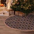thumbnail image 5 of Sikiie Brown Gold Grid Nativity Christmas Tree Skirt, Jesus Christian Winter Holiday Tree Mat Decoration(30-48IN)30", 5 of 6