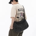 thumbnail image 1 of Bolso de compras unisex Bolso bandolera de gran capacidad Patrón a cuadros para viajes al aire libre, 1 of 8