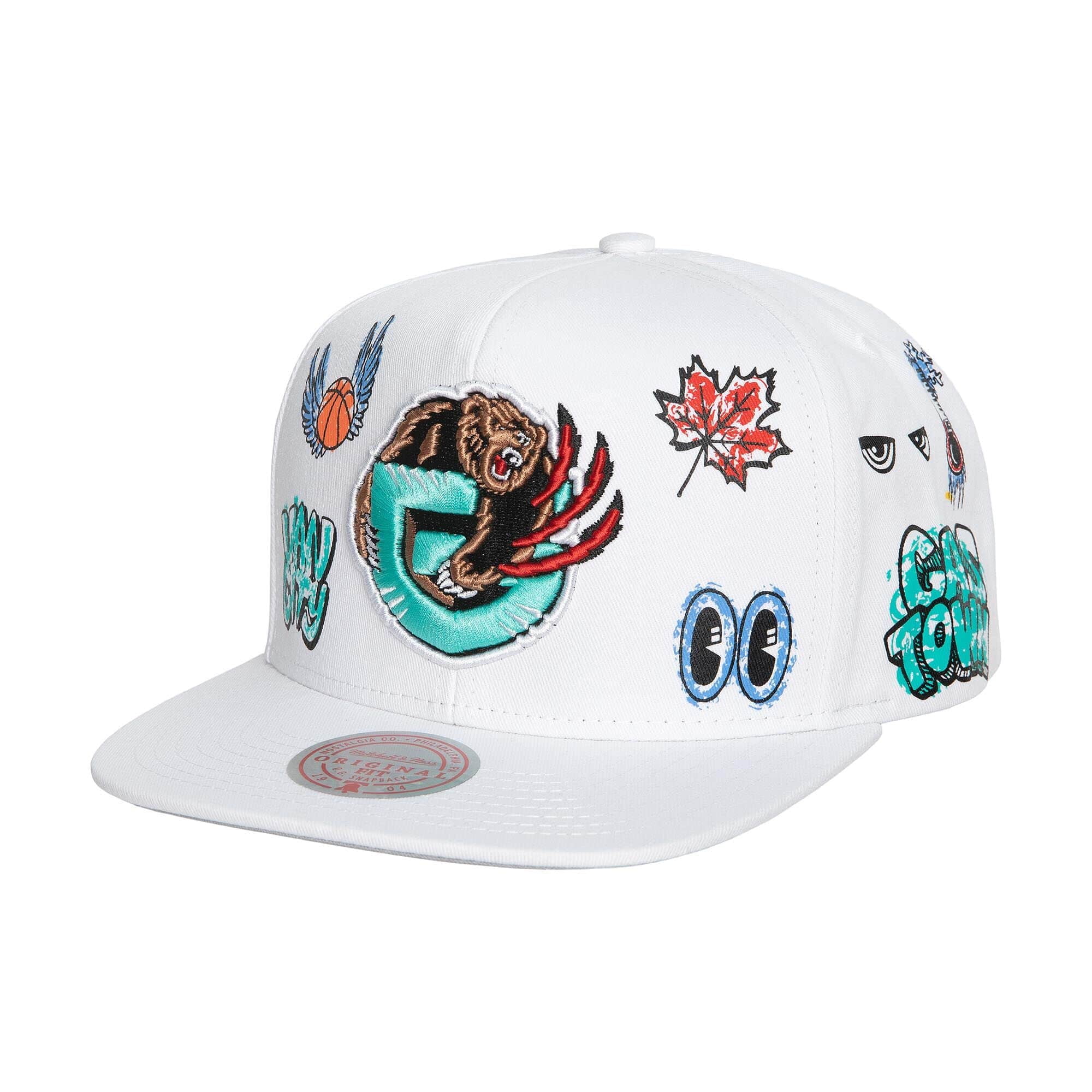 grizzlies mitchell and ness snapback