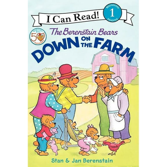 I Can Read Level 1 The Berenstain Bears Down on the Farm, (Paperback)