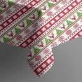 thumbnail image 5 of White Christmas Folk Pattern Square Tablecloth,Waterproof Square Table Cover,Wipeable Spillproof Washable Table Cover for Home Kitchen Party Decor 42"X42"(107x107cm), 5 of 6