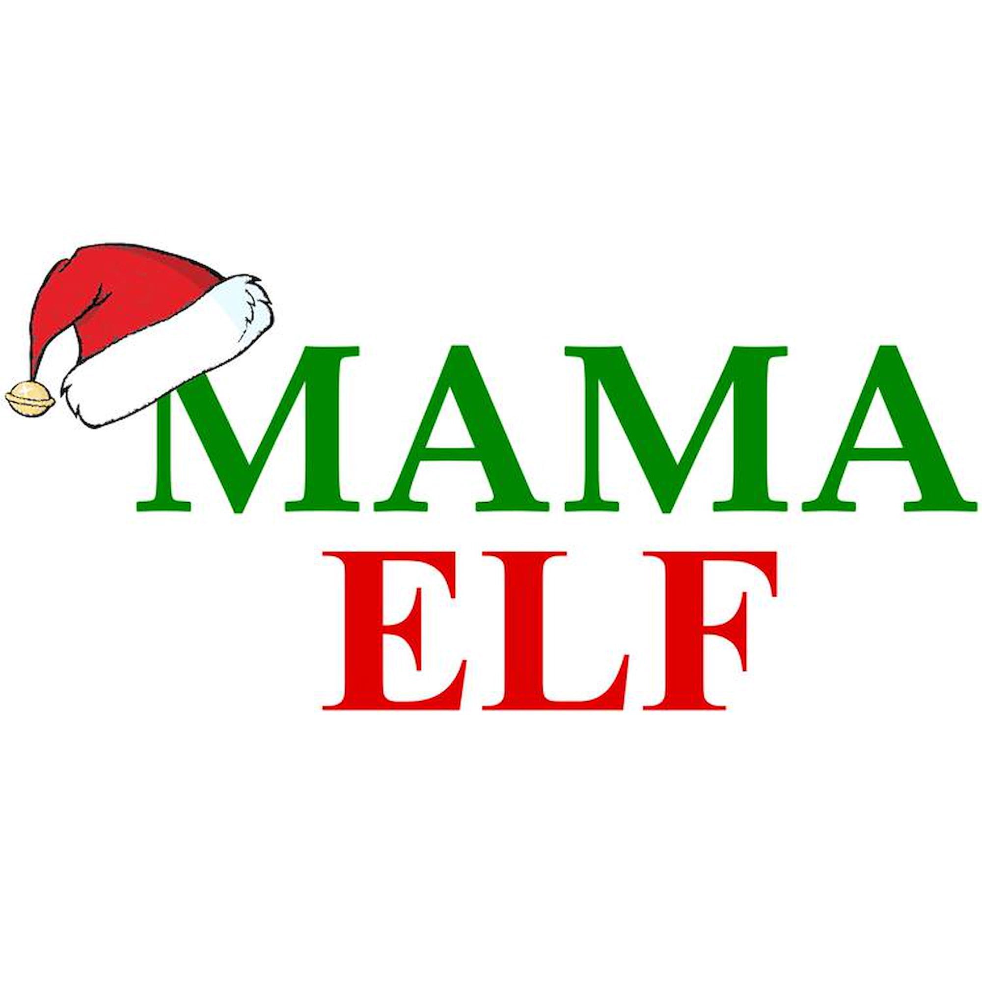 CafePress - MAMA ELF Pajamas - Women's Light Pajamas