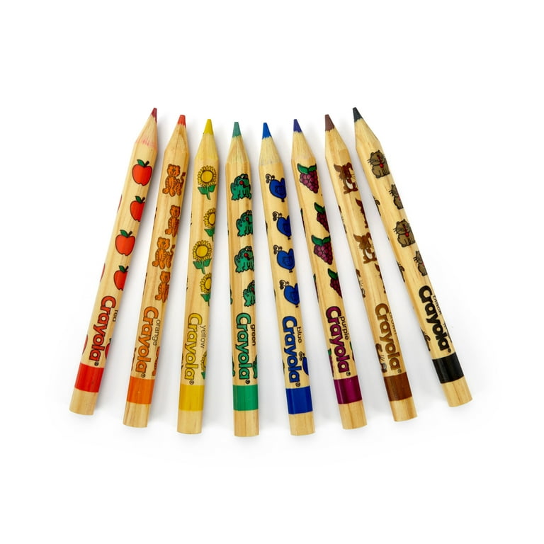Crayola Colored Pencils, Assorted Colors, Child, 8 Count 