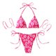 thumbnail image 2 of Trajes de baño para mujer, bikinis de cintura alta con cordón ajustable, traje de baño fruncido, conjunto dividido, trajes de baño para mujer, trajes de baño para mujer, traje de baño para mujer, traj, 2 of 6