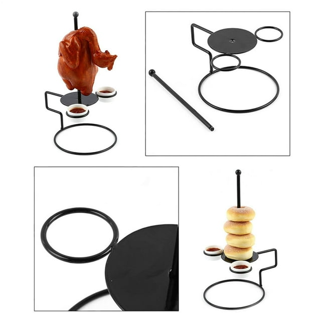 Grille pour Poulet pour Four / Grille Rôtissoire pour Poulet Support de Rôtissoire Support de Gril pour Accessoires de Grillade