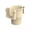 Beige, variant on 2-in-2 Universal Car Air Vent Cup Holder, Adjustable Clip Vehicle Drink Mount with Storage, Multi-Purpose PP Organizer Cup for Sunglasses Phone Keys Car Interior Organization(Beige)