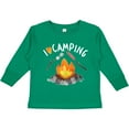 thumbnail image 3 of Inktastic I Love Camping Campfire, Hot Dog, Marshmallows Boys or Girls Long Sleeve Toddler T-Shirt, 3 of 5