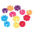 thumbnail image 3 of Reusable Silicone Wine Glass Markers 12pcs Set Party, Wedding & Event Drink Labels Creative Cup Charms for Goblets & Beverages, 3 of 5