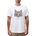 thumbnail image 1 of Portrait Of Domestic Kitten -1 Printed Cotton Round neck Men T-shirt MTS_00 2XL, 1 of 1