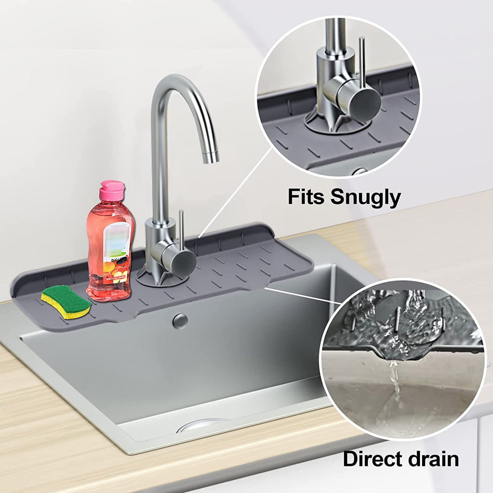 Shop AHADEMAKER 2Pcs Silicone Faucet Sink Mat for Jewelry Making
