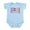Sky Blue, variant on CafePress - Lacrosse Americasgame Infant Bodysuit - Baby Light Bodysuit, Size Newborn - 24 Months
