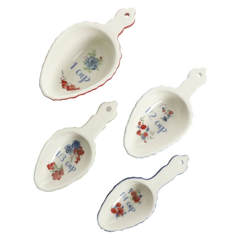 The Pioneer Woman, Kitchen, Pioneer Woman Floral Measuring Cups Spoons  New