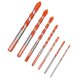 thumbnail image 1 of Juego rocas triangures multiusos, broca helicoidal, accesorios de herramientas eléctricas para azulejos, mármol, cerámica, sustros de A Macarena Broca triangular, 1 of 7