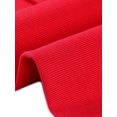 thumbnail image 5 of DARING DIVA Women's Ruched Short Sleeve Shrugs Bolero Cropped Cardigan XL Red, 5 of 6
