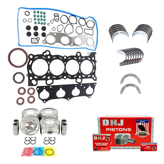 DNJ EK227 Engine Rebuild Kit Fits Cars & Trucks 2002-2006 Honda CR-V 2.4L L4 16V DOHC 2354cc