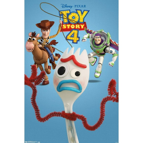 Disney Pixar Toy Story 4 - Trio Wall Poster, 22.375" x 34"
