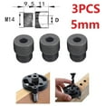 thumbnail image 3 of MYG 3PCS 5mm Drill sleeve Bushing M14 Dowelling Jig Wood Drilling Guide Locator, 3 of 8