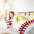 thumbnail image 5 of Feelyou Cartoon Birthday Party Bedding Comforter Set, Baseball Ice Hockey Twin Comforter Sets, Ball Sports Theme Reversible Bedding Set, Breathable Home Decor, 2-Piece, 5 of 9
